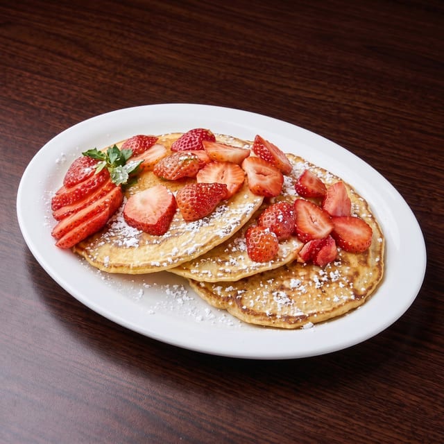 Strawberry Pancakes.