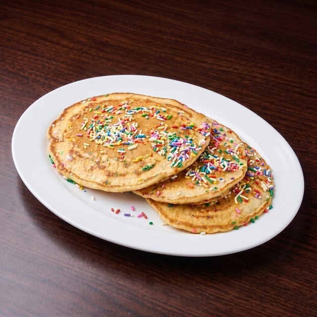 Sprinkles Pancakes.