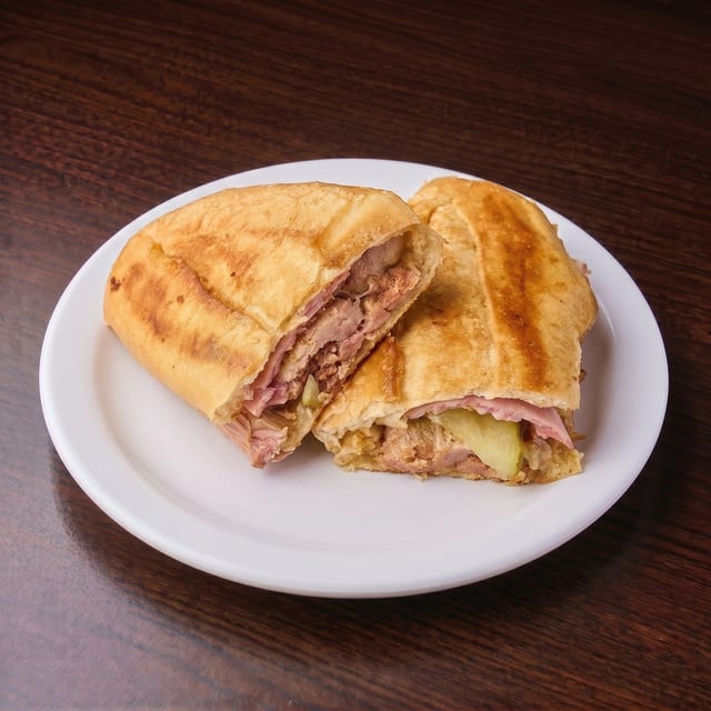 Cuban Hot Sandwich.