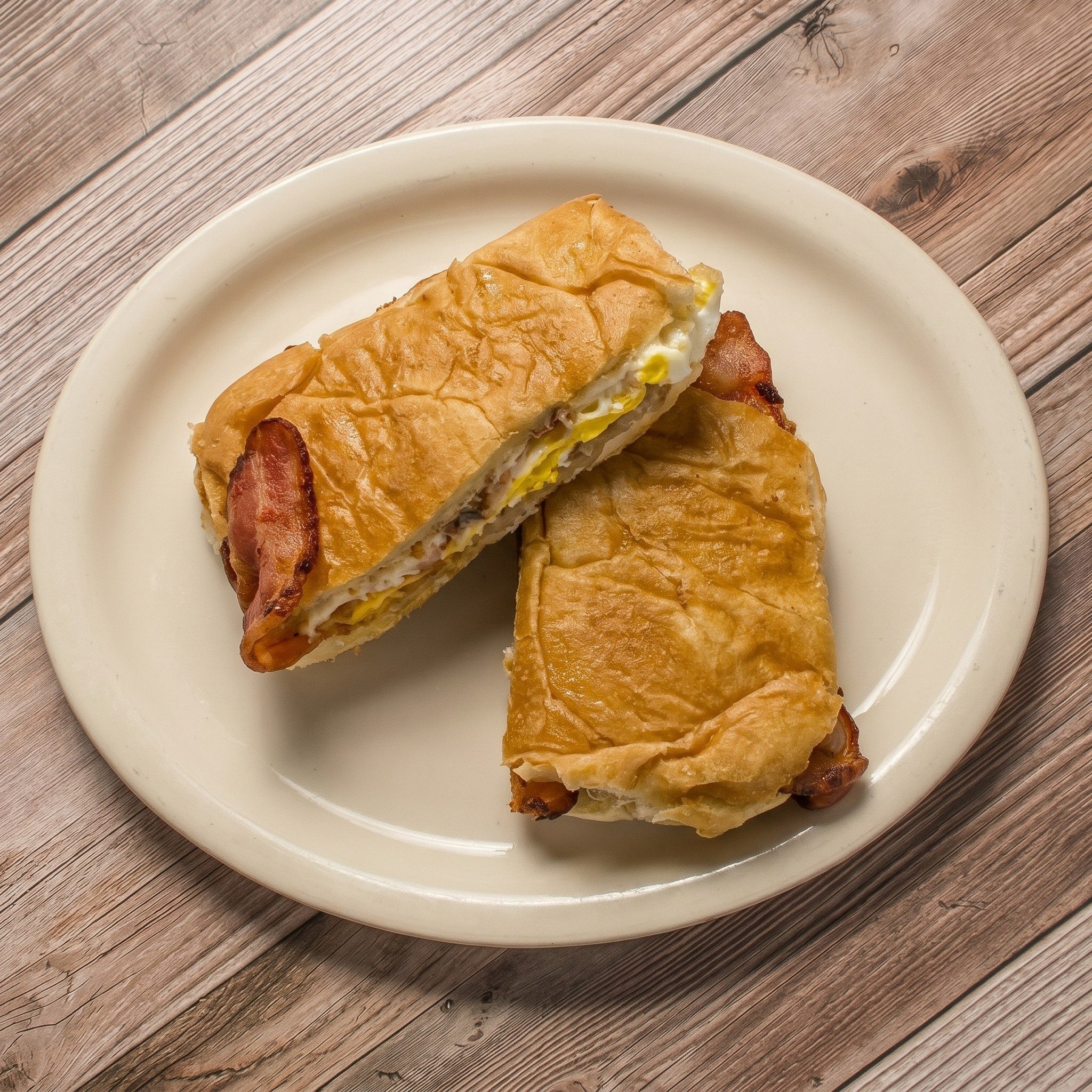Bacon Egg and Cheese Sandwich.