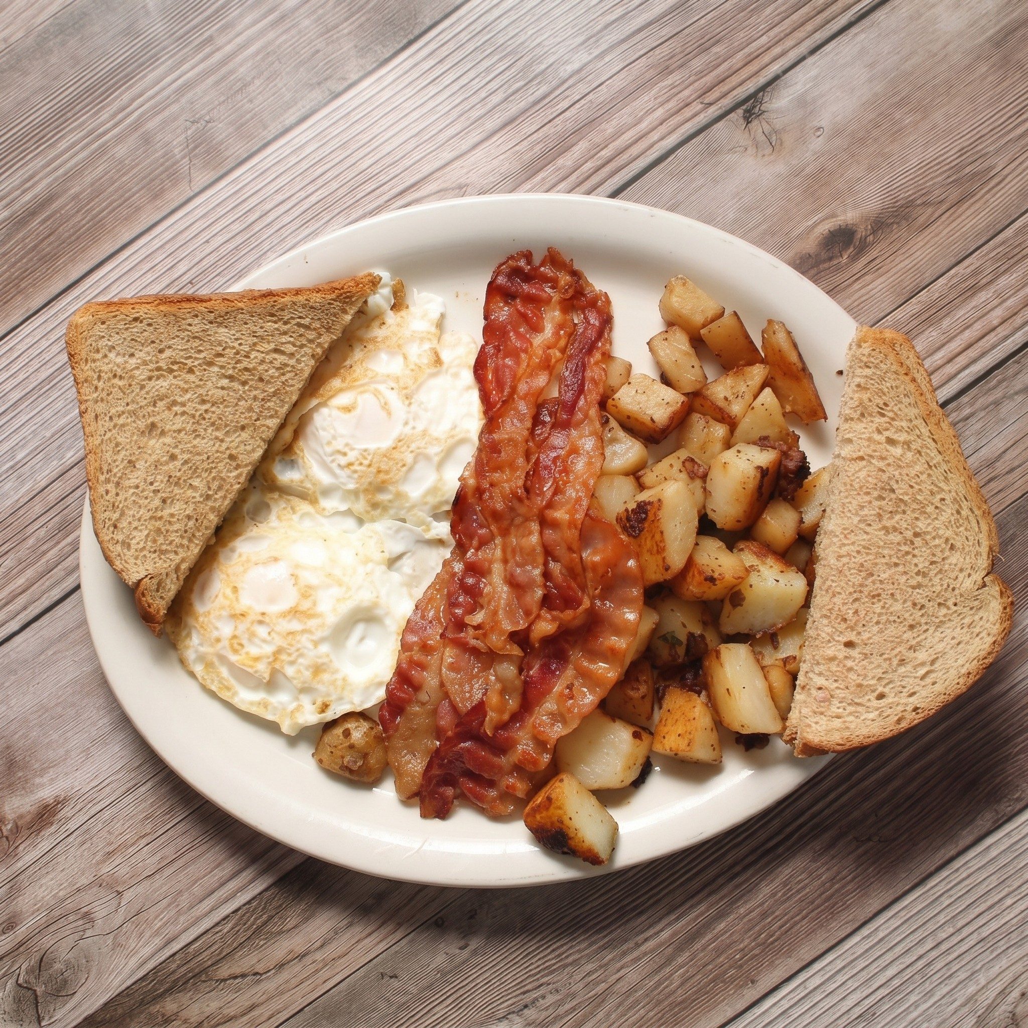 Eggs with Meat.