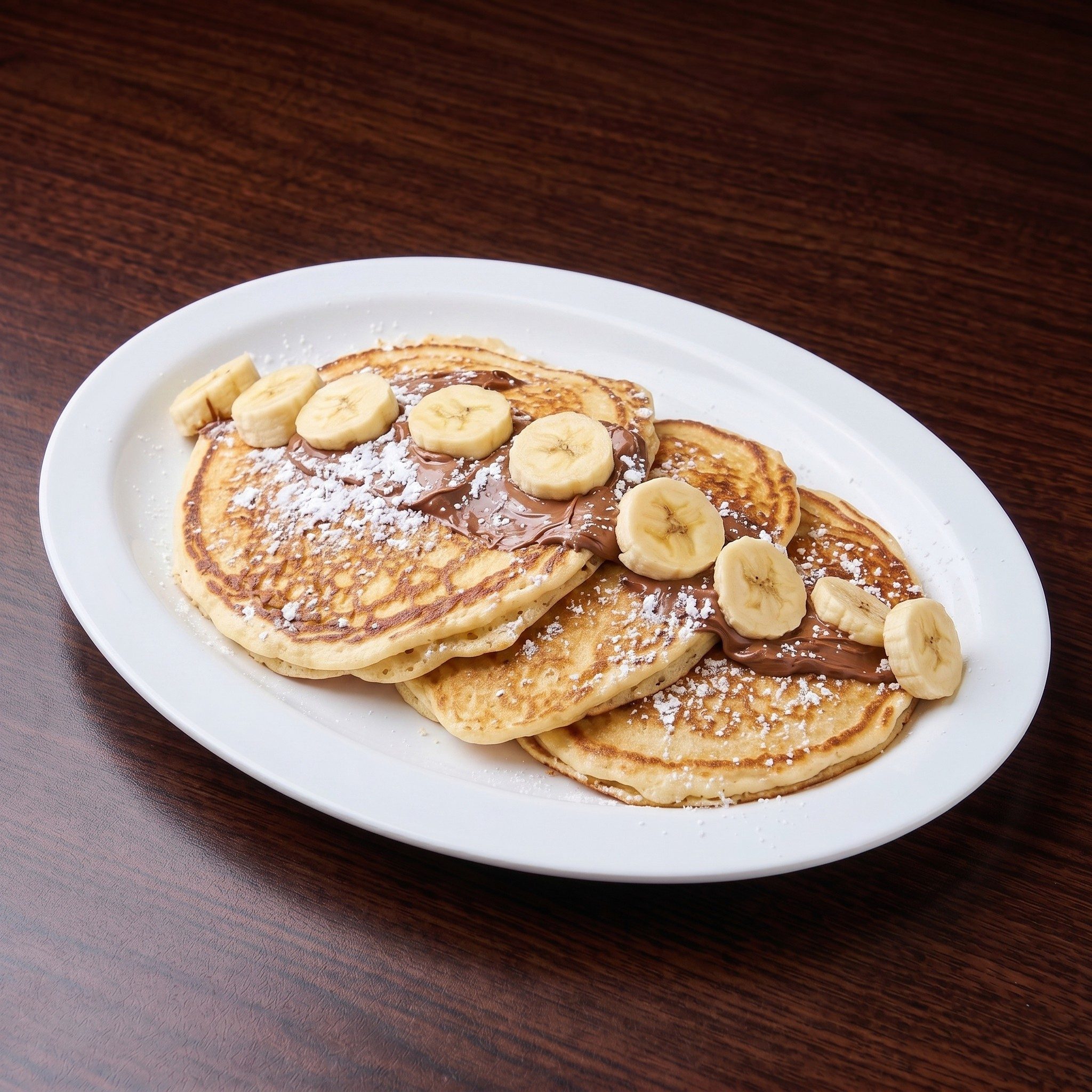 Nutella Banana Pancakes.