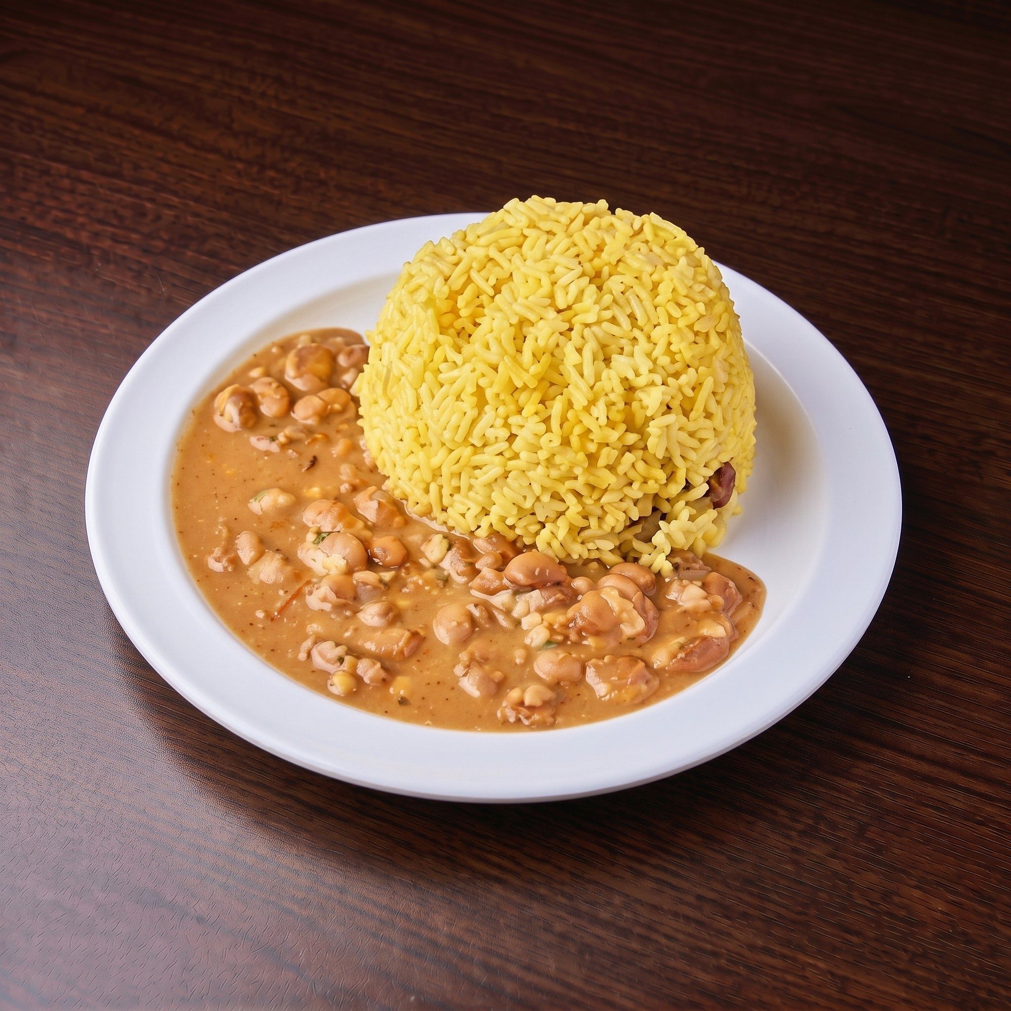 Rice and Beans.