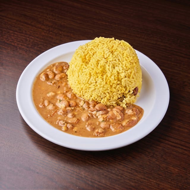 Rice and Beans.