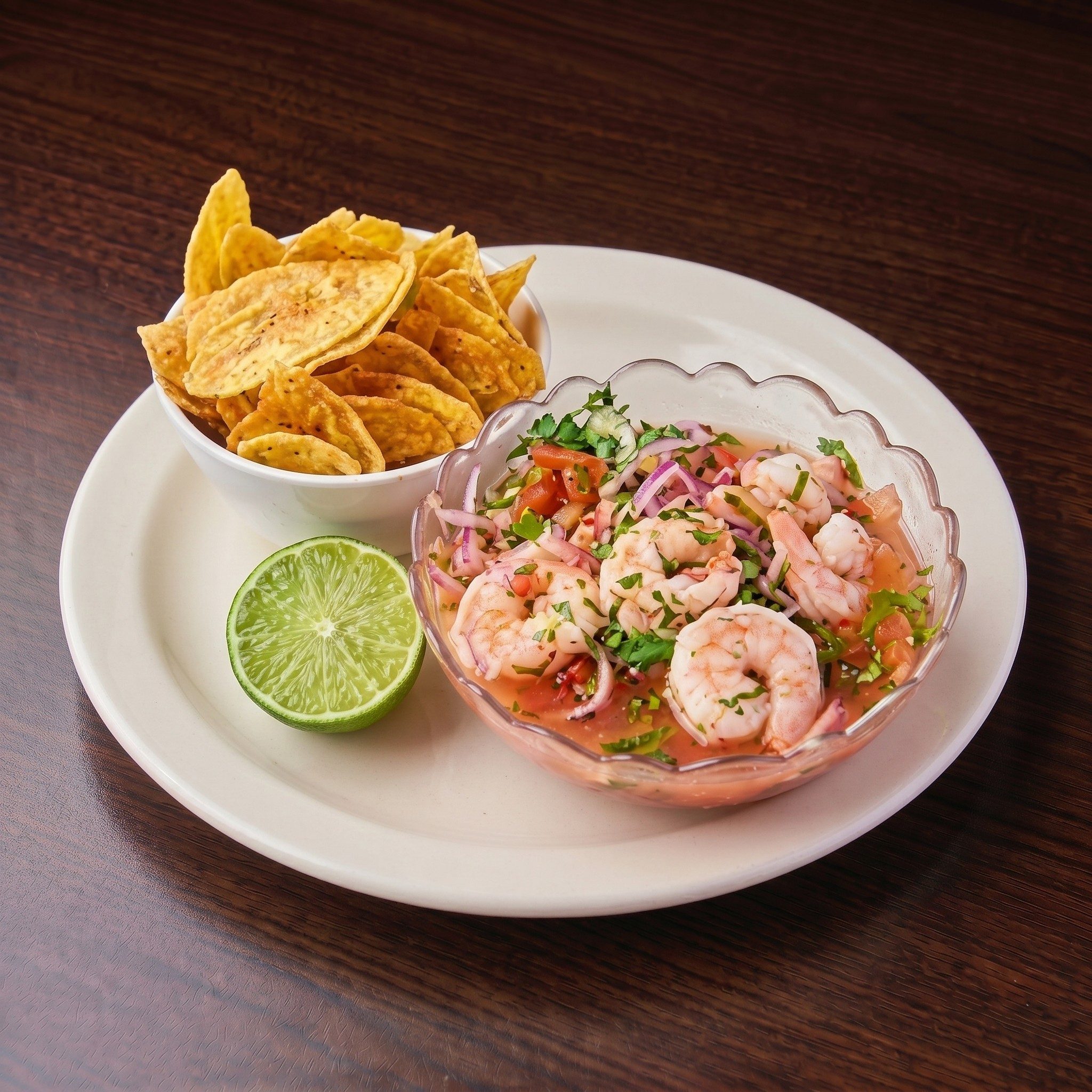 Shrimp Ceviche.