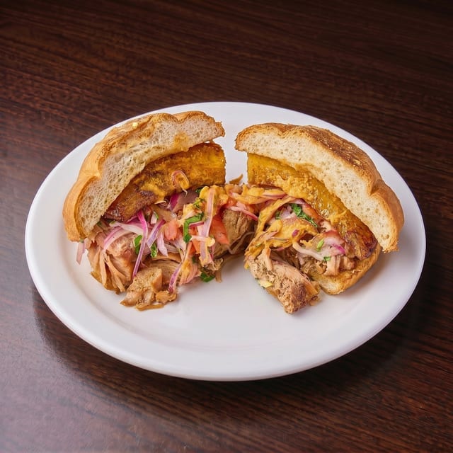 Ecuadorian Hot Sandwich.